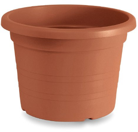 Floralo Vaso di Fiori Cilindro, Rotondo, Terracotta, 80 x H 56 cm