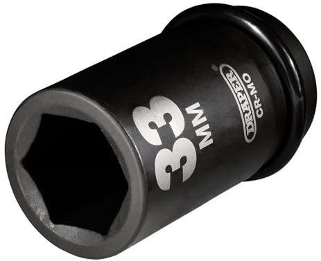 Draper Expert 5147 33mm 1-inch Square Drive Hi-Torq 6-Point Deep Impact Socket