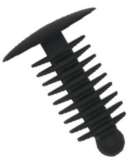 25 x Universel Clips de Sapin - Agrafe Plastique Moulures et Bandeaux - Panneaux de Portes/Garnissages (Voitures, les Bateaux, les Avions, les Caravanes - LIVRAISON GRATUITE!