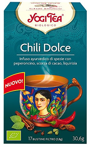 Yogi Tea Infusión de Hierbas Chili Doux - 17 bolsitas