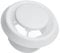 Ø 100mm Difusor Ajustable - Válvula de Extraccion/Suministro de Aire - Rejilla Redonda de Ventilacion - Plástico ABS Blanco