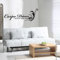 WANDTATTOO/Wandsticker w195 Carpe Diem Wandaufkleber 120x34cm, gruen