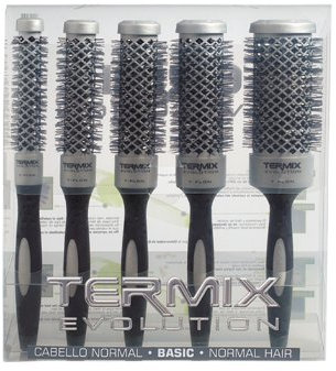 Termix MLT-EVO5B Evolution Basic - Juego de cepillos térmicos (5 unidades)