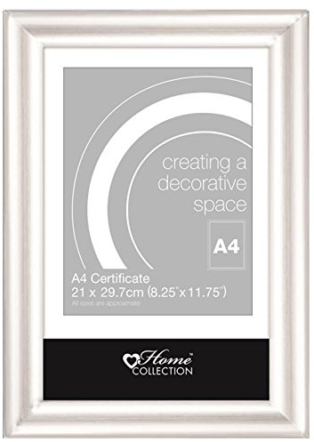Anker Home Collection A4 Silver Certificate Photo/Picture Frame