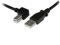 StarTech.com Cavo USB 2.0 A a B con angolare sinistro 2 m, M/M (USBAB2ML)