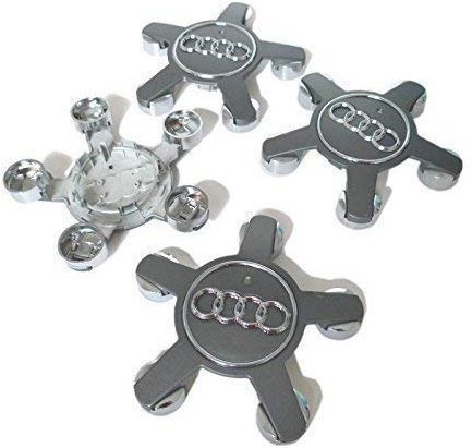 Audi 4F0601165N Alufelgendeckel (4 Stück) Original Zierkappe Kappe Nabenabdeckung