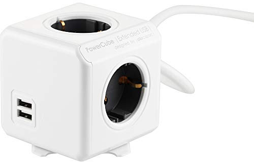 Allocacoc POWERCUBE EXTENDED USB 3M