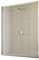 Idralite Porta Doccia 130CM H198 Trasparente MOD. Young 2 Ante