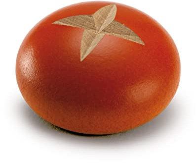 Erzi 5 x 2.5 cm Pretend Play Wooden Grocery Shop Merchandize Pretzel Roll