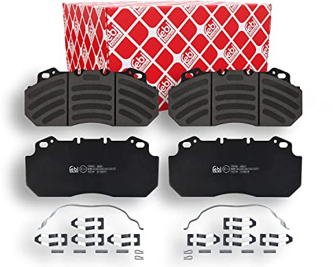 febi bilstein 16574 Brake Pad Set with additional parts, 1 unit