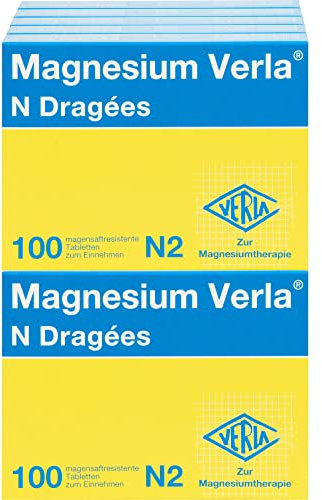 MAGNESIUM VERLA N 10X100St Dragees PZN:7330597