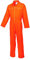 Portwest Baumwoll Overall, Größe: XXL, Farbe: Orange, C811ORRXXL