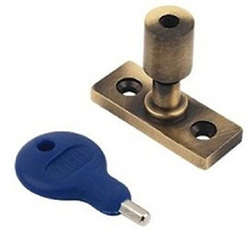 Carlisle Brass Locking Casement Stay Locking Pin with Key (Florentine Bronze)