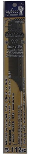 Y.S. Park Carbon Stielkamm Nr. 112 schwarz