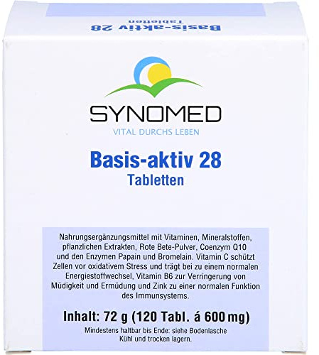 SYNOMED Basis-aktiv 28 Tabletten, 120 St. Tabletten