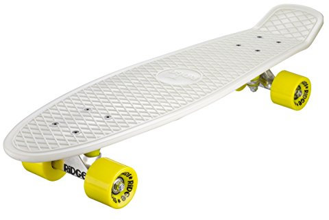 Ridge Skateboard Big Brother Nickel 69 cm Mini Cruiser, Glow/gelb