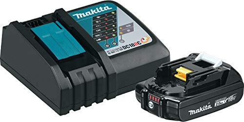 Makita BL1820BDC1 Batterie Lithium-ION et Chargeur de démarrage 18 V, BL1820BDC1 2W, 18V