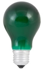 OMNILUX A19 230V/25W E-27 grün