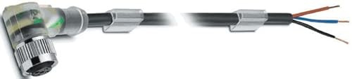 Phoenix 1669851 1.5 m Black, Grey Signal Cable – Signal Cables (1.5 m, M12, Black, Grey)