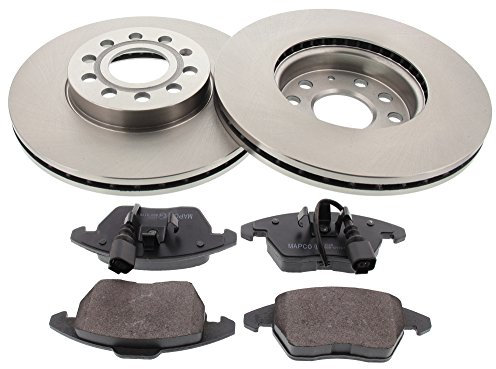 Mapco 47830 Bremsensatz Bremsscheiben mit Bremsbeläge Vorderachse