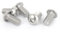 Sourcingmap 3/8-16 UNC 3/4 Thread Length Hex Socket Button Head Bolts Screws 5pcs