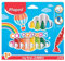 Maped M846020 - Maxi Color Peps Fasermaler 12 Stück Kartonetui