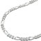2,7mm Armband Armkette Figaro Panzer aus 925 Silber 21cm Unisex Armschmuck