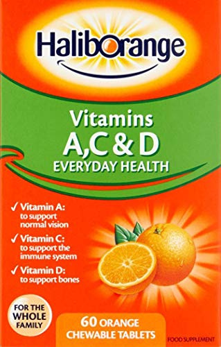 Haliborange Kids A, C and D Orange tablets 60