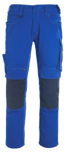 Mascot Men;Women Erfurt Trousers Erlangen Size L82cm/C62 in Cornflower Blue/Black-Blue