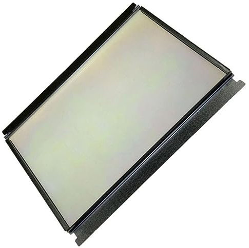 Fagor Brandt Vedette Sauter de-Dietrich – Plaque + Verre Intérieur pour Four Brandt Fagor - Poêle à Fire Rectangulaire en Métal Peint Compatible Verre