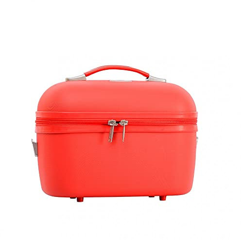 Snowball - Vanity Case Snowball Dublin 34 X 24 CM ABS - Idée Cadeau Femme Rouge - Rouge, Tissu