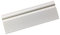 White PVC Taurus Skirting Board Plastic 95mm x 2.5m Bathroom Panels & Cladding Trim