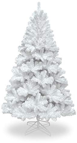 WHITE COLORADO DELUXE ARTIFICIAL CHRISTMAS TREE (8FT - CT06835)