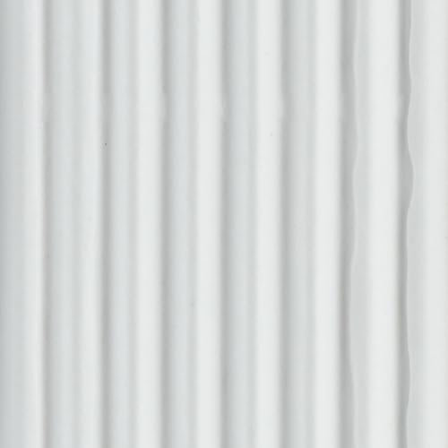 Clairefontaine 195601C - Packung mit 10 Bögen Wellpappe Medium, 50x70cm, 300g, ideal für DIY- und Bastelaktivitäten, Weiß, 1 Pack
