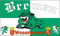 Bremen Bulldogge Fussball Fahne Flagge Grösse 1,50 x 0,90m - FRIP –Versand®