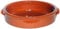 Amazing Cookware SB106 Natural Terracotta 25cm Round Dish , Brown, 1 Pack