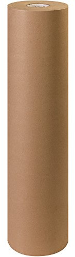 Aviditi Kraft Paper Roll, 40#, 36 x 900', Kraft, 100% Recycled Paper, Ideal for Packing, Wrapping, Craft, Postal, Shipping, Dunnage and Parcel, Made in the USA