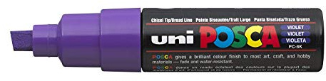 Posca UNI-BALL MARKER PEN PC-8K VIOLET - SINGLE PEN