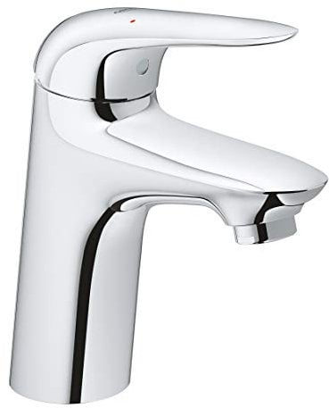 Grohe 23715003 Eurostyle New, Miscelatore Monocomando per Lavabo, Leva Aperta, Cromo, Taglia S