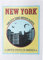 Half a Donkey Geschirrtuch, Motiv: New York, Vintage-Stil, groß, Baumwolle