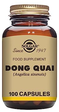 Solgar Dong Quai Vegetable Capsules - Pack of 100 - Female Ginseng - Vegan, Kosher and Gluten-Free