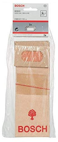 Bosch 2605411113 Dust Bag for Orbital Sanders - 3 piece