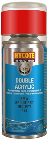 Hycote XDBM502 Double Acrylic Spray Paint for BMW 150 ml - Bright Red