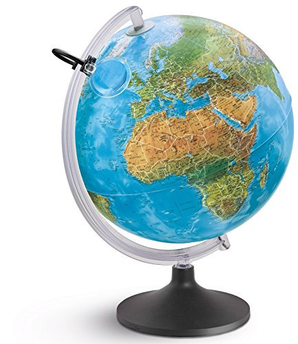 TECNODIDATTICA Nova Rico 0330lulgitkntl46 – Globus 30 cm hell lumierissimo mit Linse