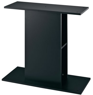 Ferplast Hydor Aquarienschrank aus Holz STAND 80, wasserabweisende Oberseite, schwarz