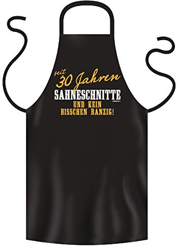 Goodman Design Geburtstagsgeschenk zum 30. Geburtstag Grillschürze Geschenk Grill Schürze Kochschürze Gartenschürze Partyschürze