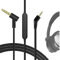 GEEKRIA Audio Cable with Mic Compatible with Bose QuietComfort 3, QC3 Headphones Cable, 3.5mm to 2.5mm Replacement Stereo Cord with Inline Microphone and Volume Control (4 ft / 1.2 m)