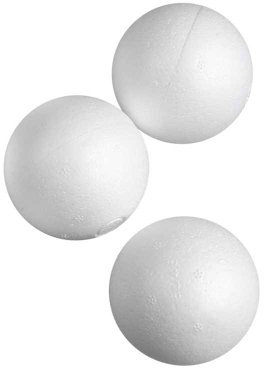Creativ Styroporkugeln 543060 6 cm, 5 Stück