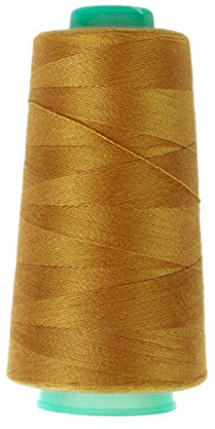 Bobine de Fil de Couture de Jeans Polyester Pour Machine à Coudre 20s / 2 Or