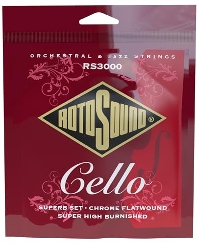 Rotosound Strings for Cello, Cello Professional Set Medium RS3000